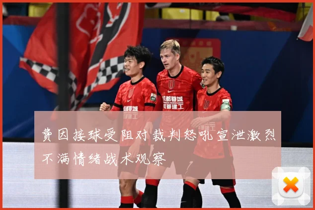 费因接球受阻对裁判怒吼宣泄激烈不满情绪战术观察